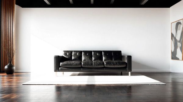 Top conseils pour sélectionner un canapé noir idéal